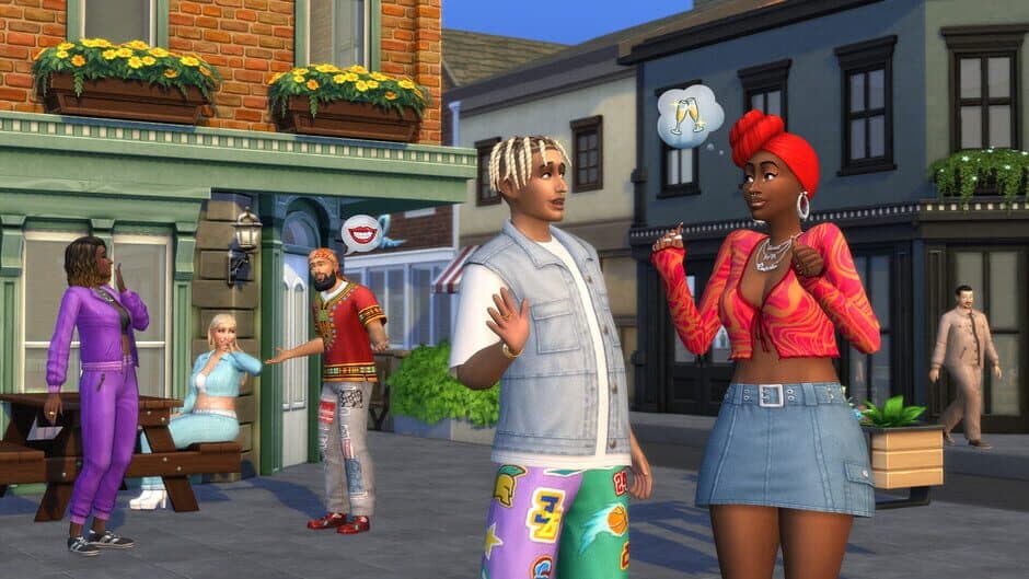 The Sims 4: Urban Homage Kit screenshot 1