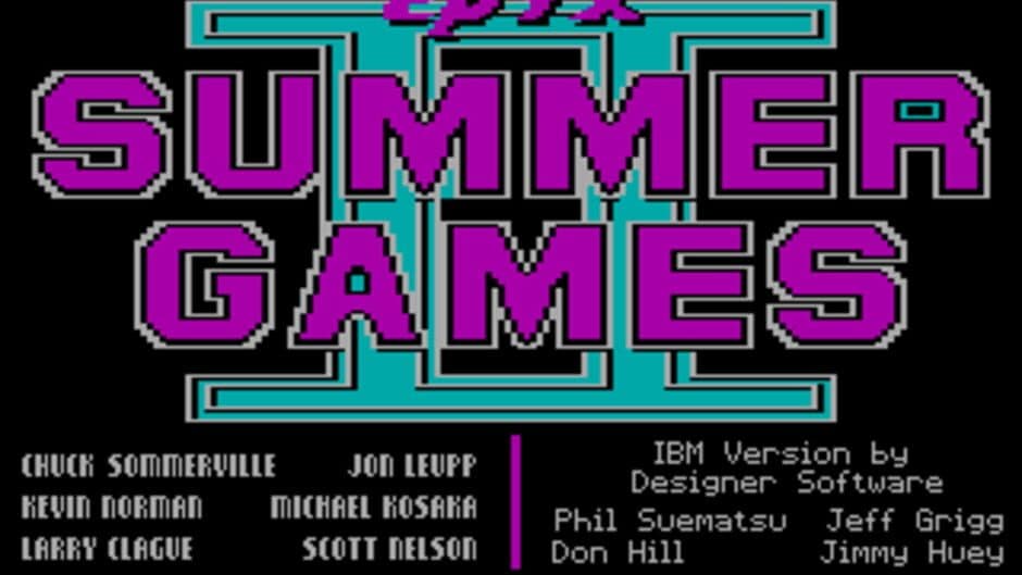 Summer Games II screenshot 1