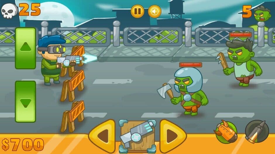 Zombie Night Defense screenshot 1