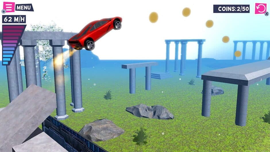 Crazy Stunt Driver: Extreme Racing Simulator screenshot 1