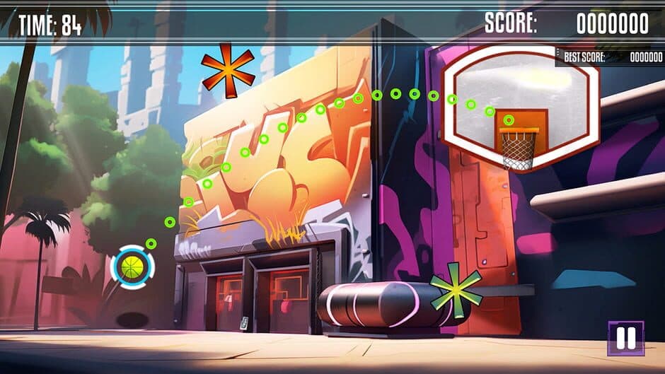 Let's Throoow! Street Basketball Simulator screenshot 2