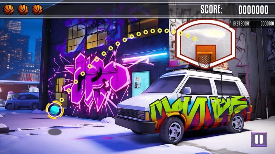 Let's Throoow! Street Basketball Simulator screenshot 4
