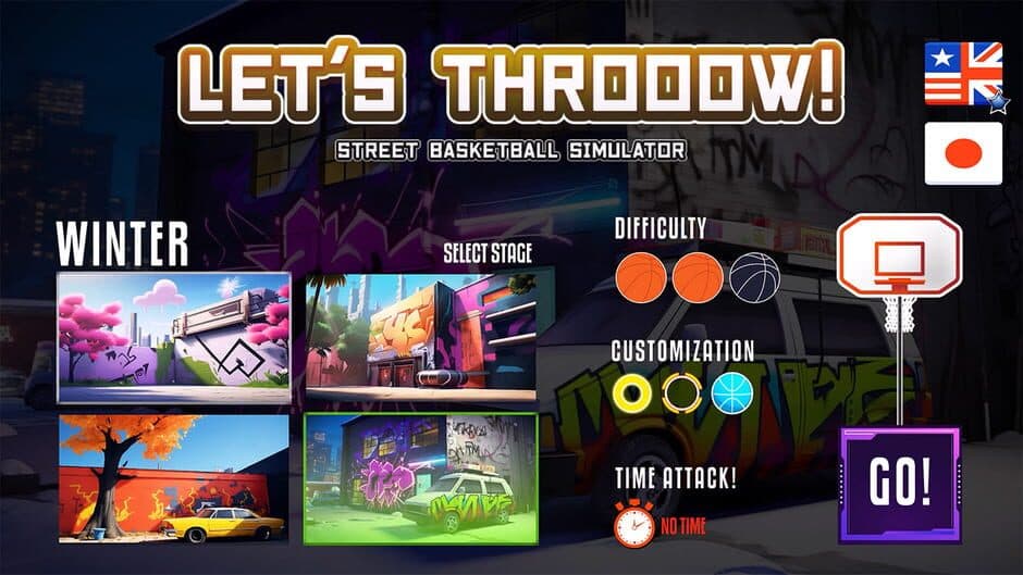 Let's Throoow! Street Basketball Simulator screenshot 5