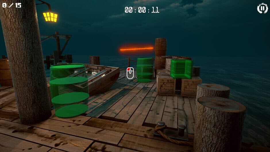 3D Puzzle: Old Sea Port screenshot 2