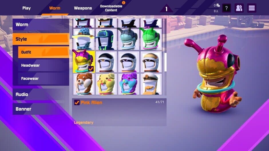 Worms Rumble: Spaceworm and Alien Double Pack screenshot 6