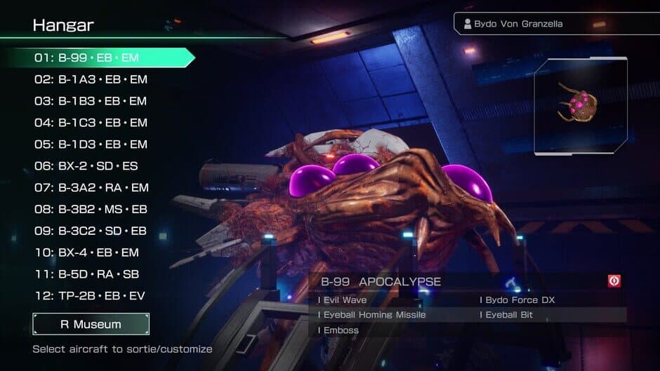 R-Type Final 2: B-99 Apocalypse R-Craft screenshot 1