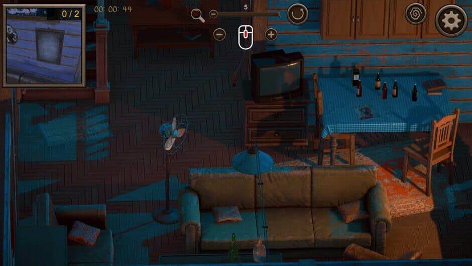 Hidden Vintage House Top-Down 3D screenshot 1