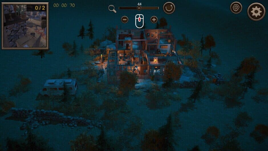 Hidden Vintage House Top-Down 3D screenshot 2