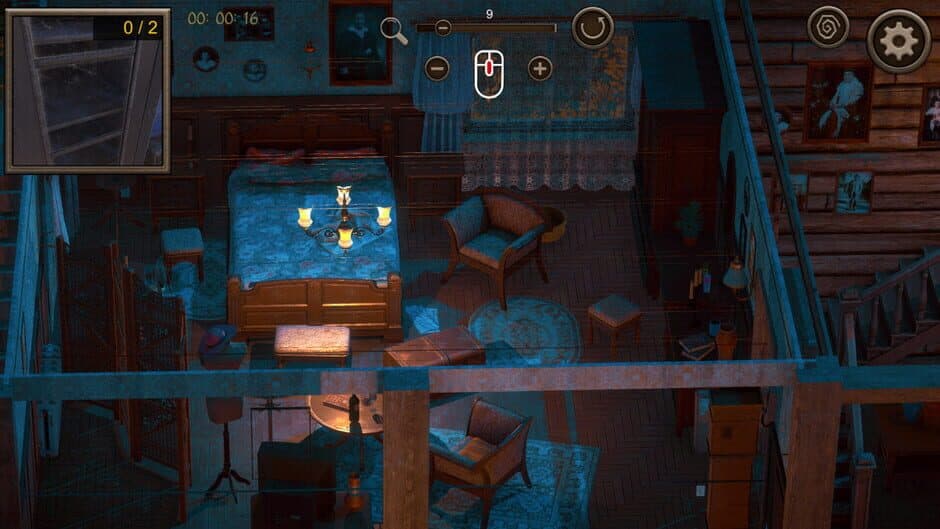 Hidden Vintage House Top-Down 3D screenshot 5