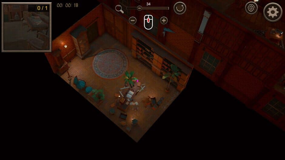 Hidden Old House Top-Down 3D screenshot 3