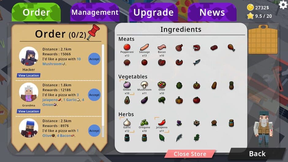 Zompizza screenshot 5