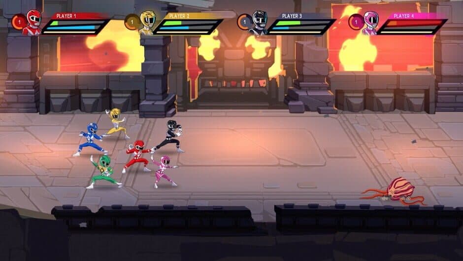 Saban's Mighty Morphin Power Rangers: Mega Battle screenshot 3