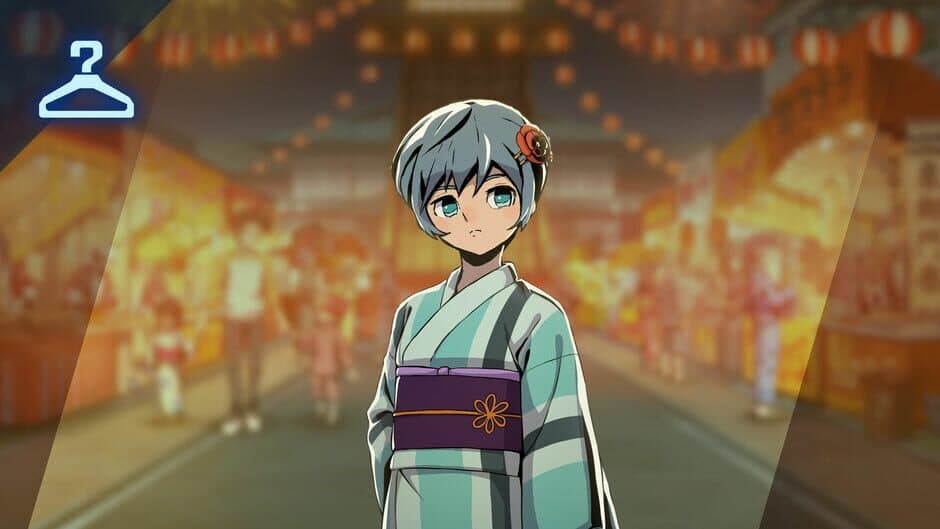 Megaton Musashi W: Wired - Attire: Momoka - Yukata screenshot 1