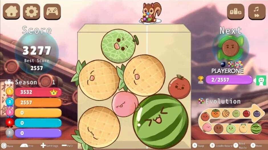 Tiny Watermelon Match screenshot 2