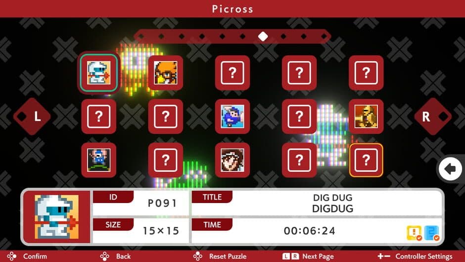 Picross S Namco Legendary Edition screenshot 6