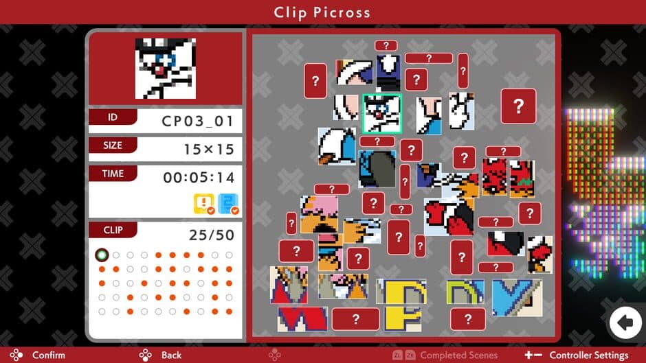 Picross S Namco Legendary Edition screenshot 4