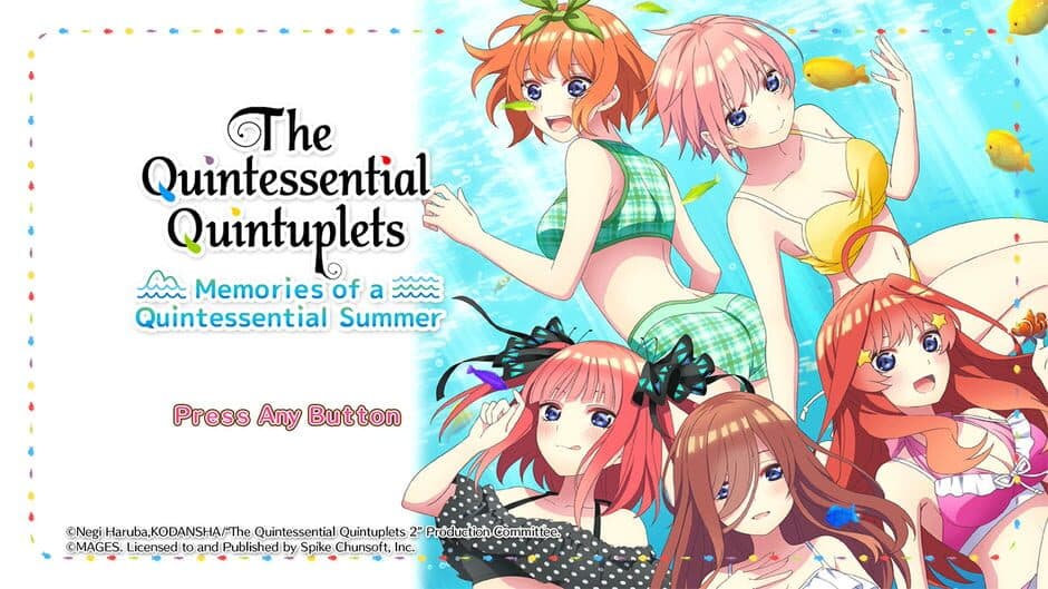 The Quintessential Quintuplets Double Pack screenshot 1