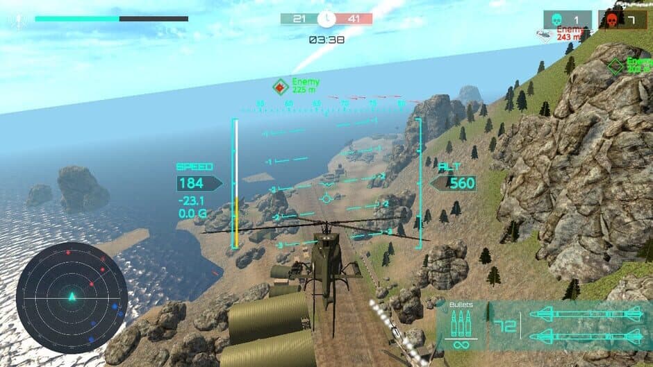 Helicopter Battle Arena Simulator screenshot 5