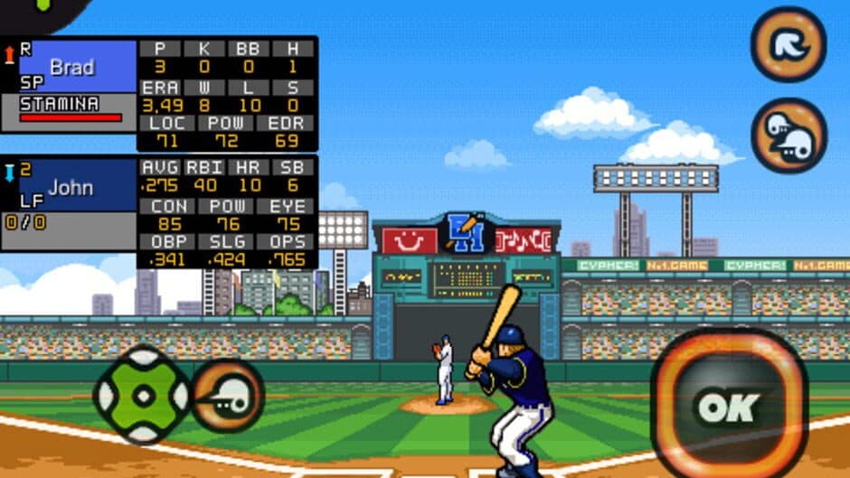 9 Innings: Pro Baseball 2009 screenshot 2