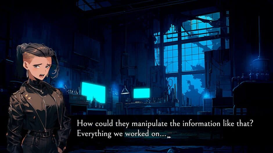 Cyberpunk Paradise Elysium: The Visual Novel screenshot 5