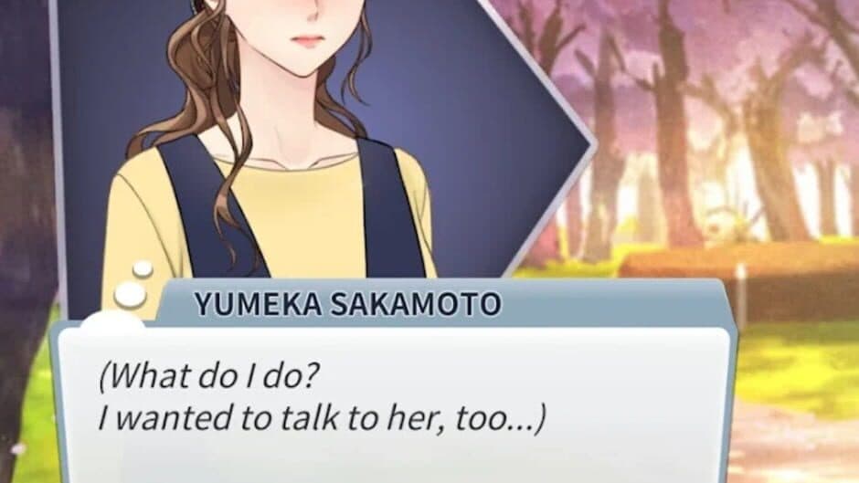 Under a Tree with Cherry Blossoms: Love with One's Back screenshot 3