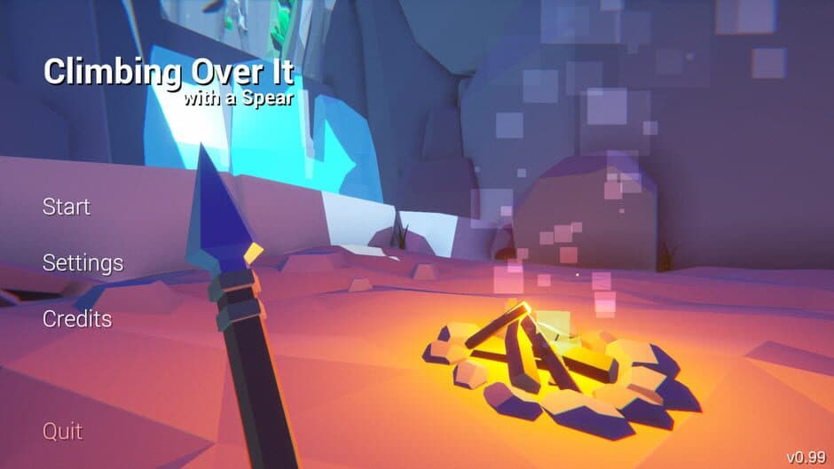 Climbing Over It with a Spear Only Up screenshot 4