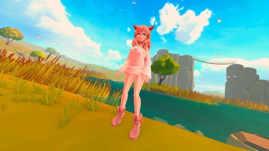 Rainbow Ascend: Anime Girls Go Up screenshot 3