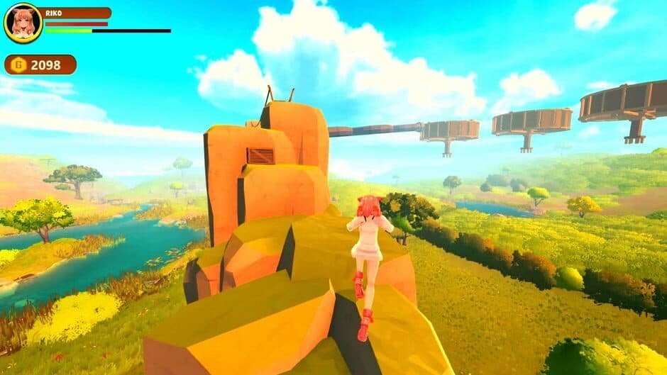 Rainbow Ascend: Anime Girls Go Up screenshot 6