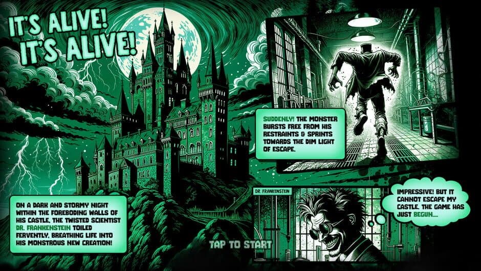 Escape From Castle Frankenstein screenshot 3