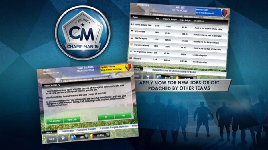 Champ Man 16 screenshot 3