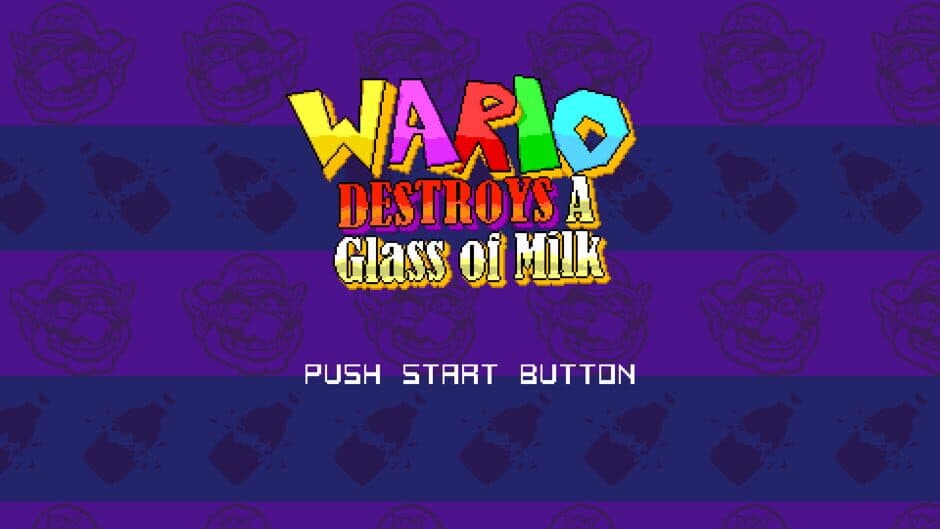 Wario Destroys A Glass of Milk screenshot 1