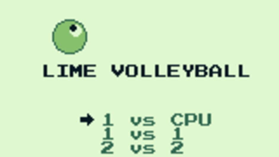 Lime Volleyball screenshot 1