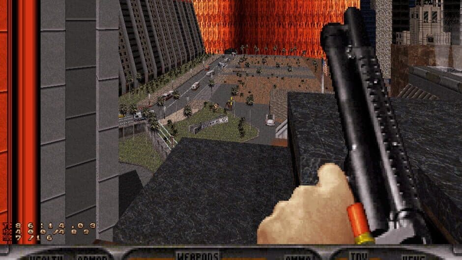 Shrapnel City 2096: Trapped In The Future! screenshot 1