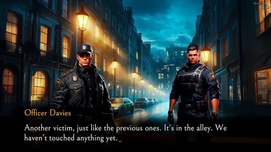 Hollow Police Emblem: The Visual Novel screenshot 1