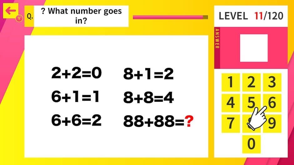 Choose and Easy Number IQ Quiz screenshot 2