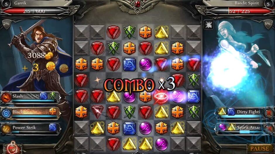 Jewel Fight: Heroes of Legend screenshot 1