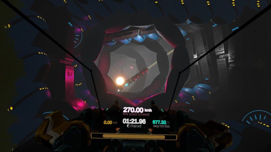 Cyber Tunnel Escape screenshot 1