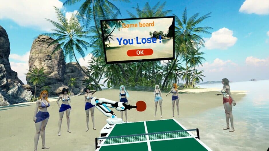 Beach Ping Pong Babes VR screenshot 4