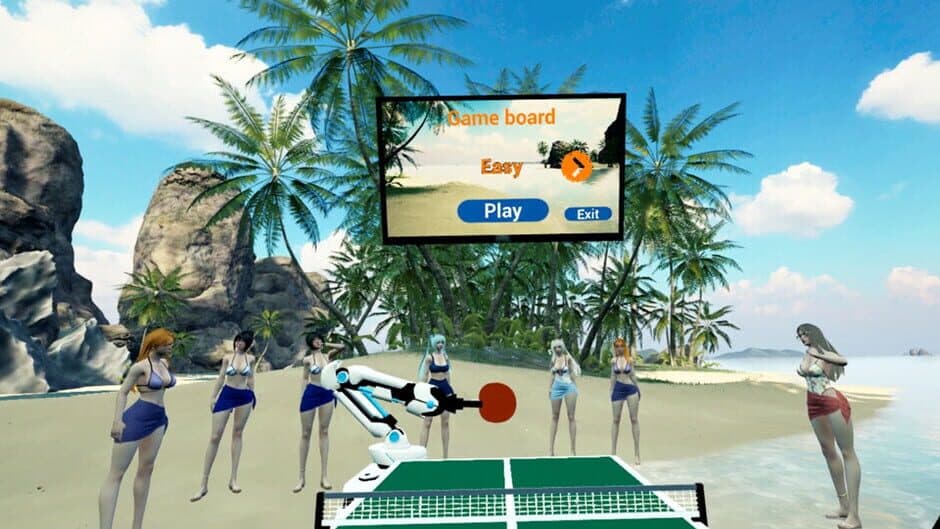 Beach Ping Pong Babes VR screenshot 5