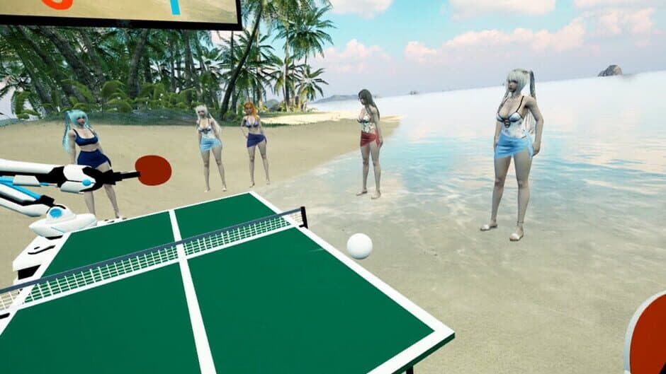 Beach Ping Pong Babes VR screenshot 6