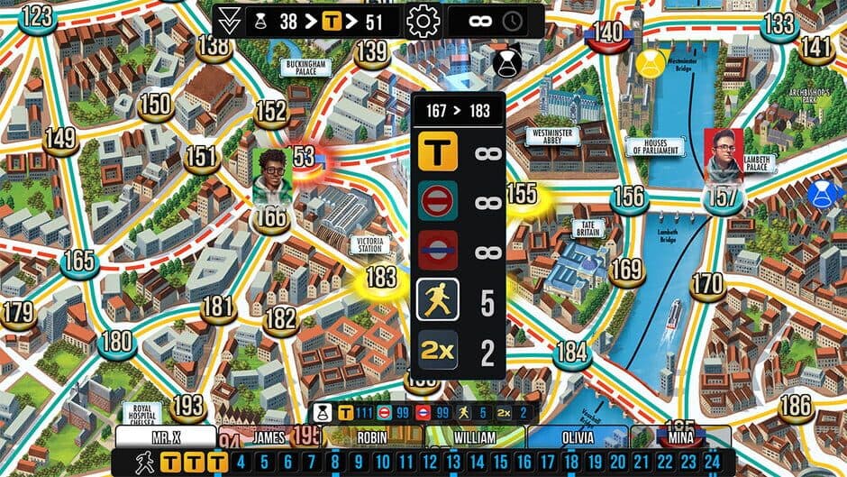 Scotland Yard: Hunting Mister X screenshot 6