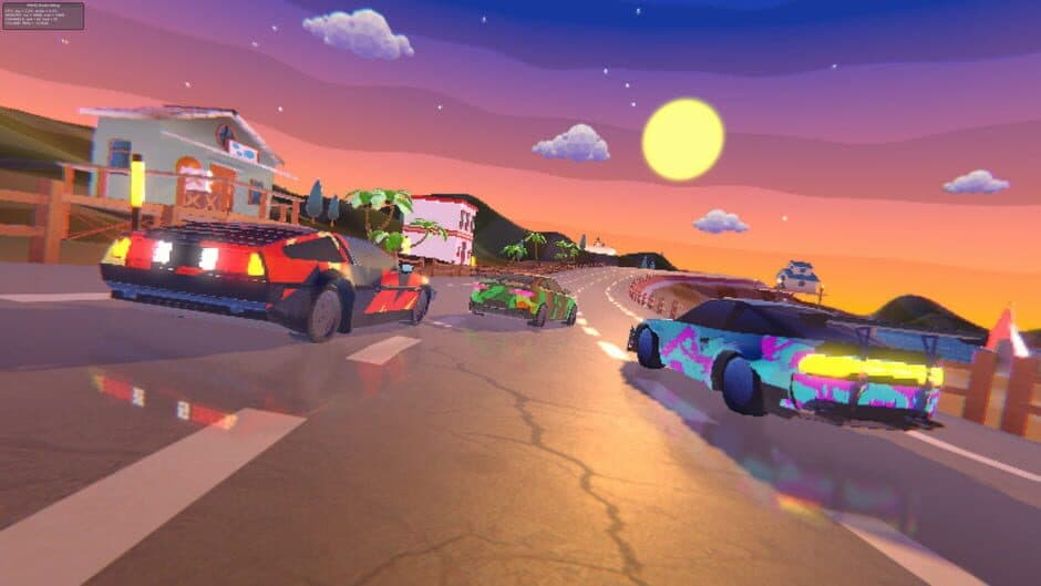 Pixel Retro Drift: Arcade Car Racing screenshot 4