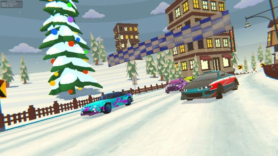 Pixel Retro Drift: Arcade Car Racing screenshot 6