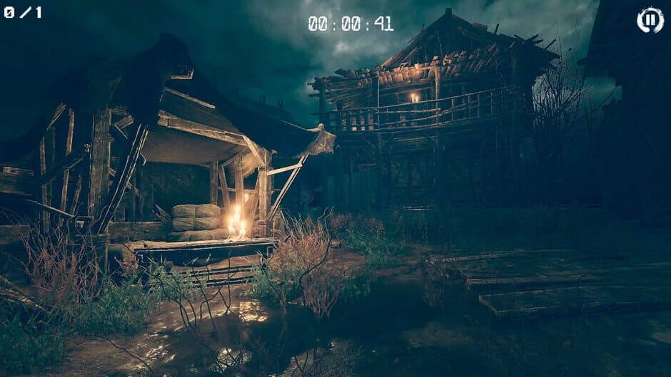 3D Puzzle: Deserted Village screenshot 1