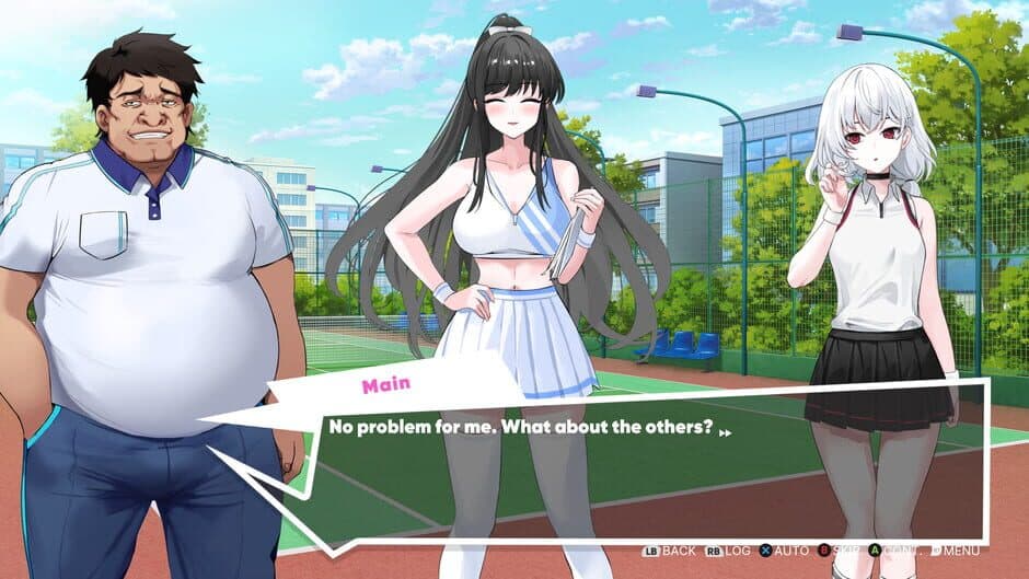 Academy Love Saga: Tennis Angels screenshot 3
