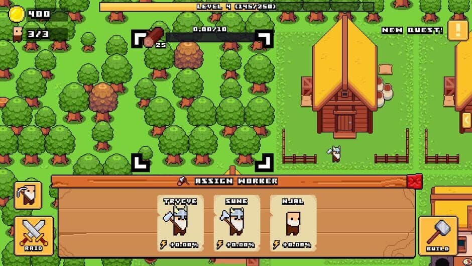 Pixel Tribe: Viking Kingdom screenshot 1
