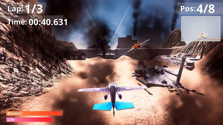Sky Airplane Racer: Flight & Fight Simulator screenshot 2