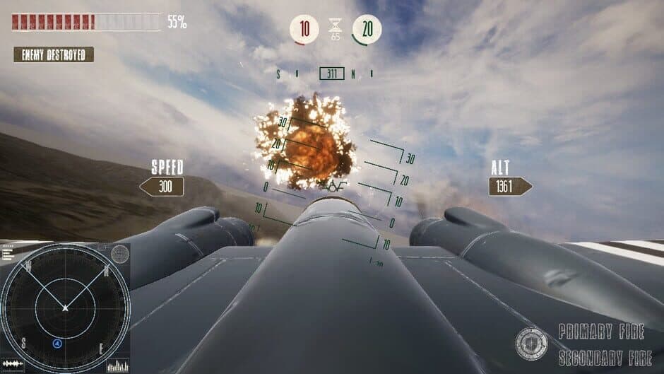 World War II: Airplanes Battle screenshot 2