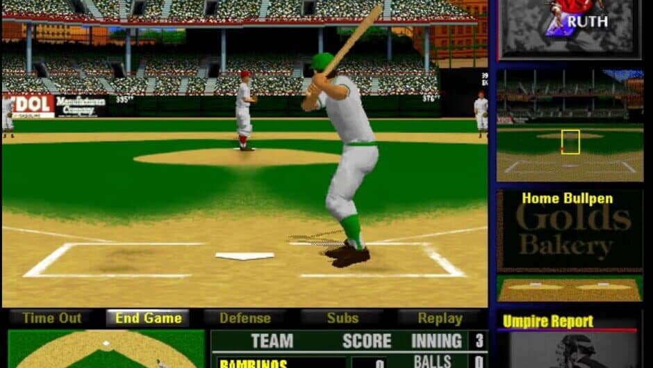 Aaron vs. Ruth: Battle of the Big Bats screenshot 1