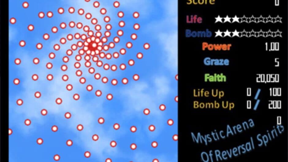 Touhou The Excalibur: Mystic Arena of Reversal Spirits screenshot 2